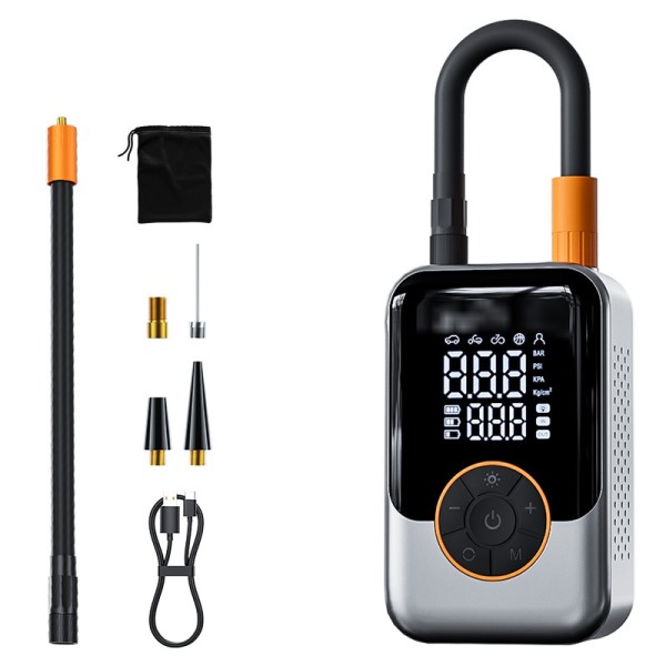 Fater S4 Akku-Luftpumpe für Fahrrad & Auto - Elektrische Fahrradpumpe